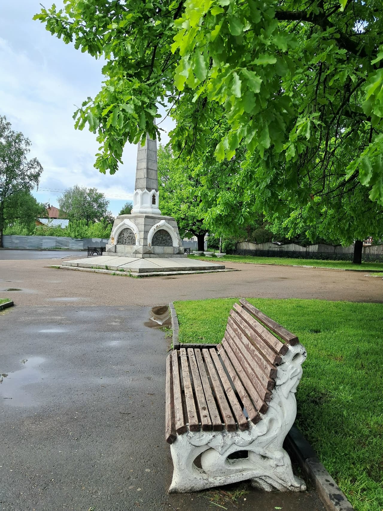 Ленивая площадка — место основания — точка маршрута «Из древнего городища в город Вологду»