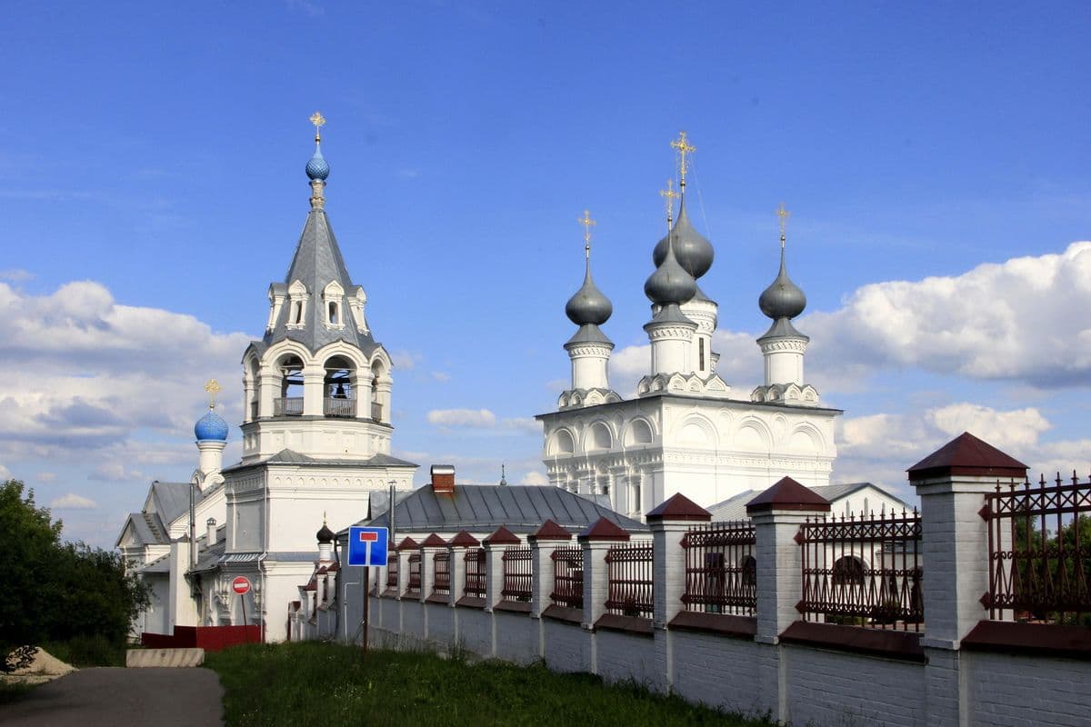 Свято-Воскресенский монастырь — точка маршрута «Окские откосы»