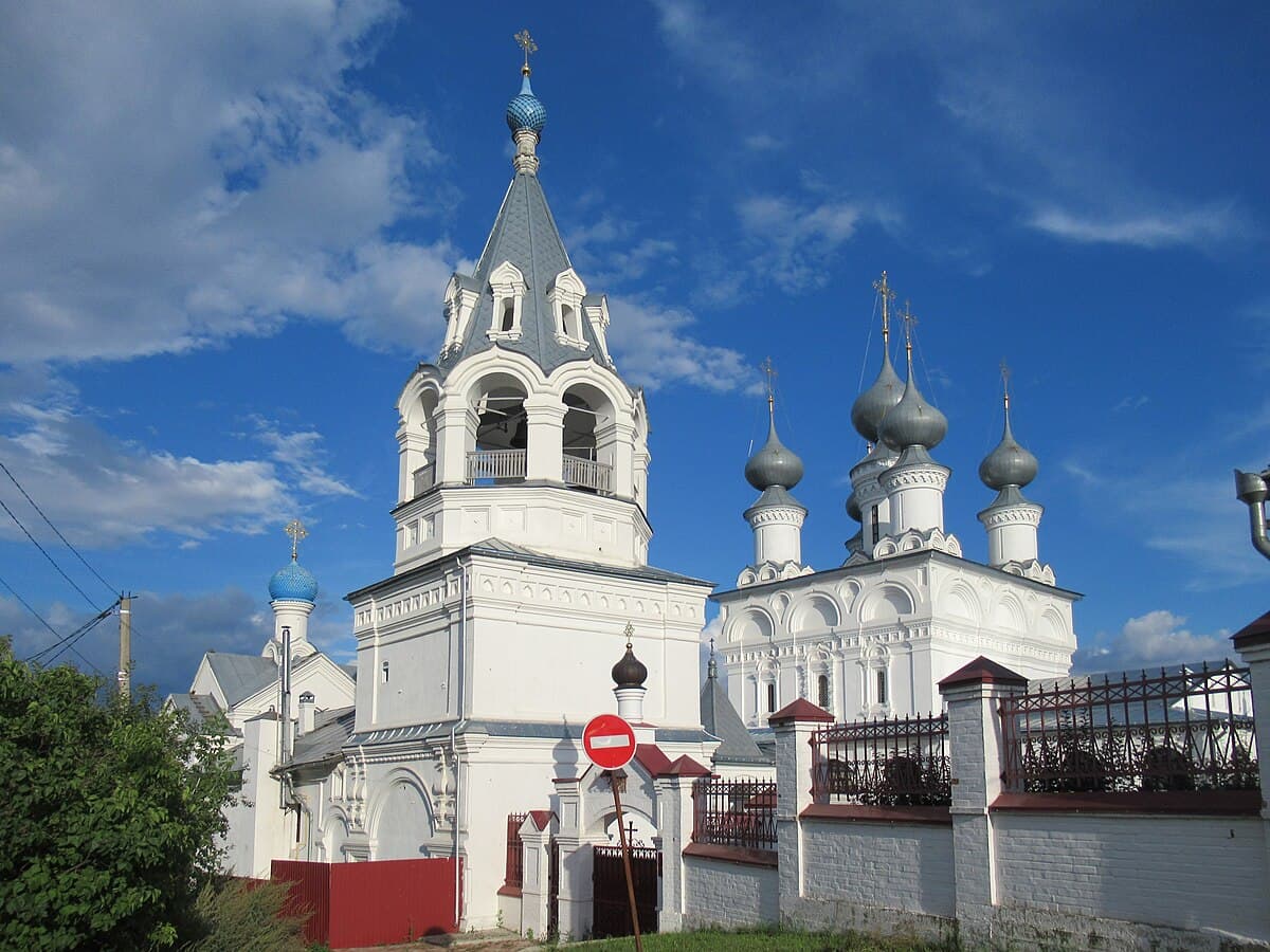 Свято-Воскресенский монастырь — точка маршрута «Окские откосы»