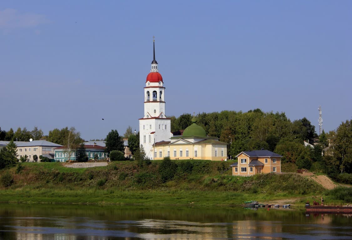 Церковь Успения
Пресвятой Богородицы — точка маршрута «Тотьма купеческая: от соляных
варниц до морских открытий»