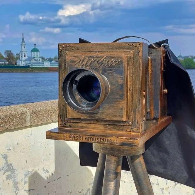 Арт-объект «Фотоаппарат» — точка маршрута «Тверские фотографы»