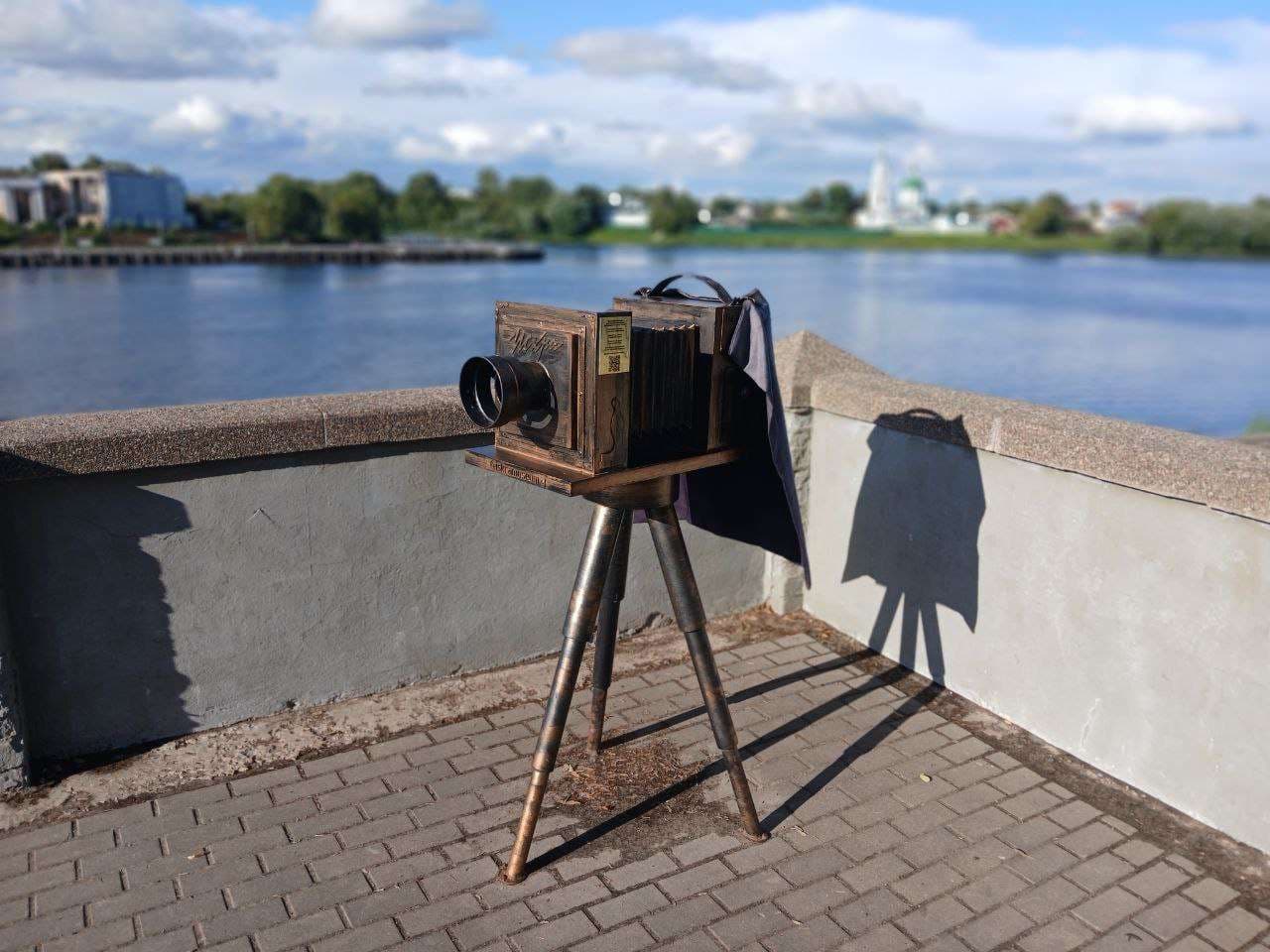 Арт-объект «Фотоаппарат» — точка маршрута «Тверские фотографы»