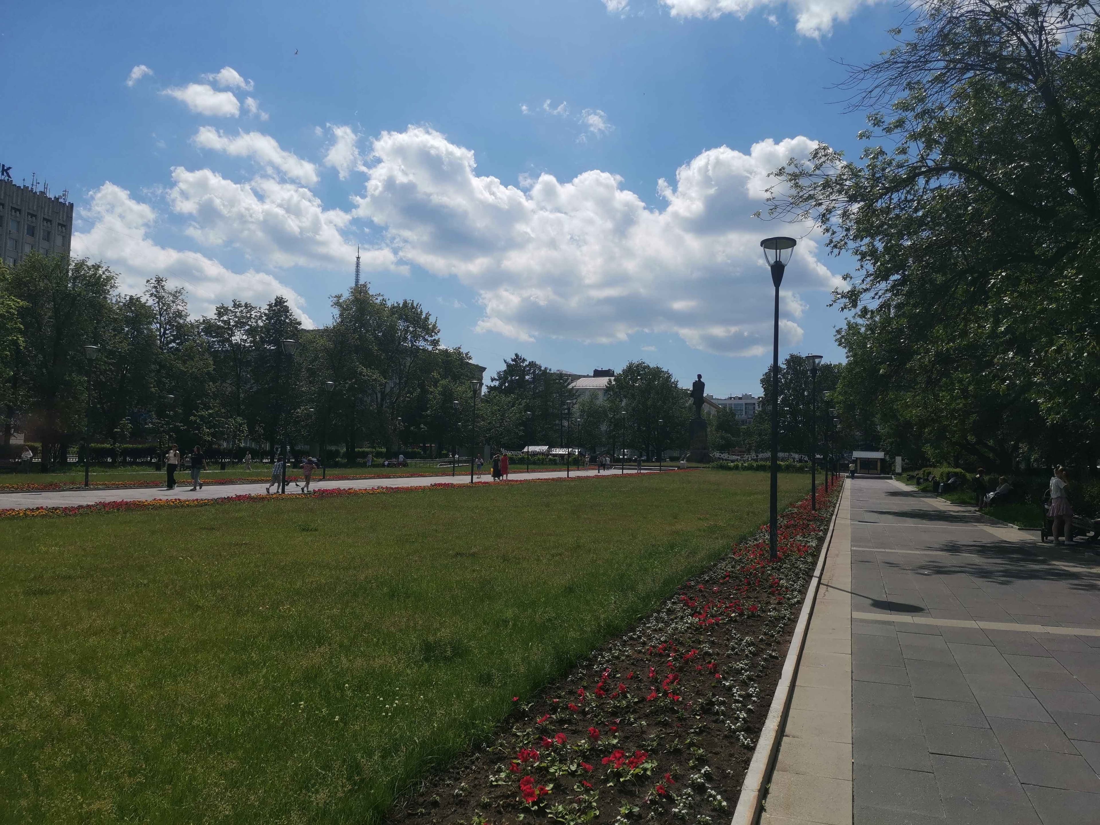 Площадь Горького — точка маршрута «В погоне за закатом»