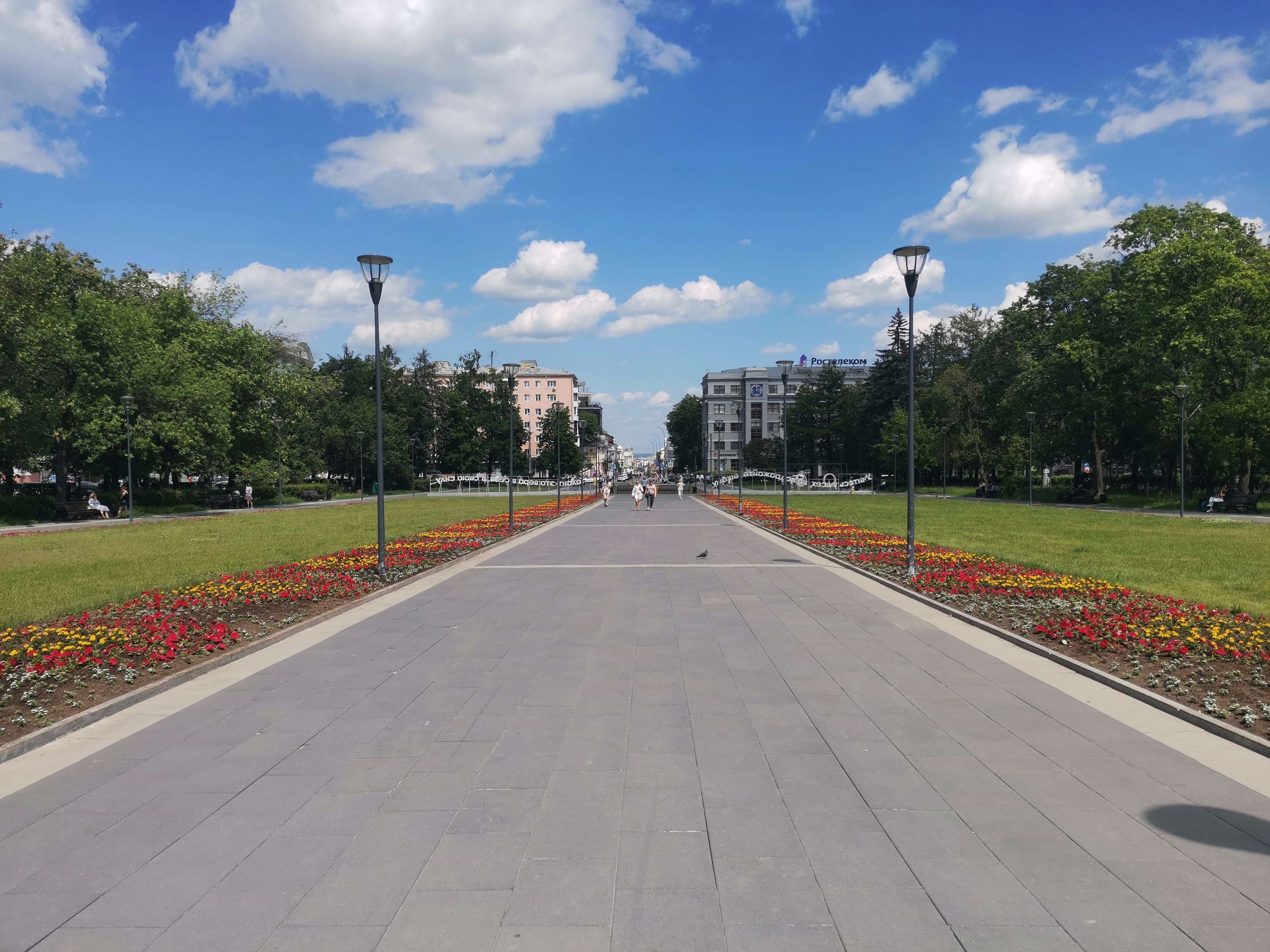Площадь Горького — точка маршрута «В погоне за закатом»
