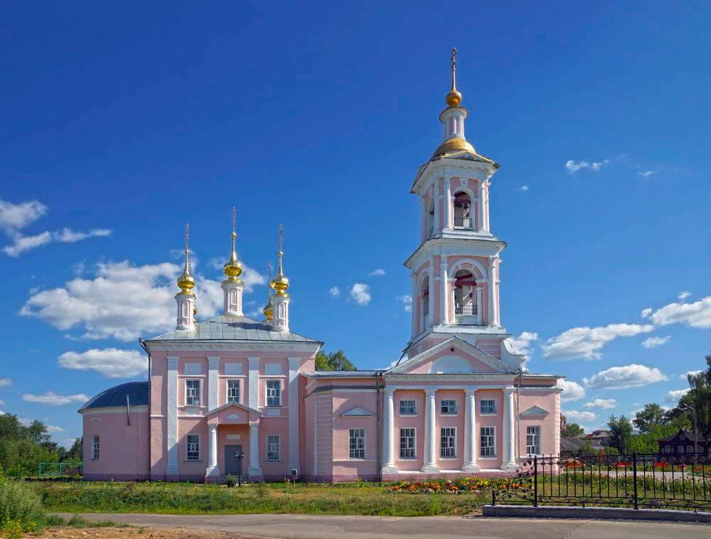 Церковь Вознесения Господня — точка маршрута «Кимрский модерн (Заречье)»