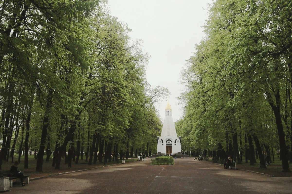 Кремлевский сквер — точка маршрута «Рязанский Кремль»