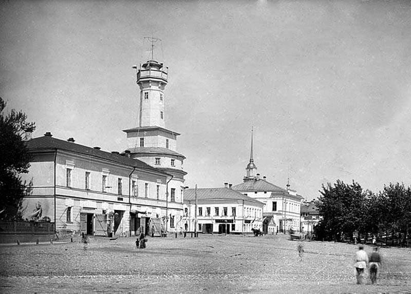 Пожарная каланча — точка маршрута «Рыбинск купеческий»