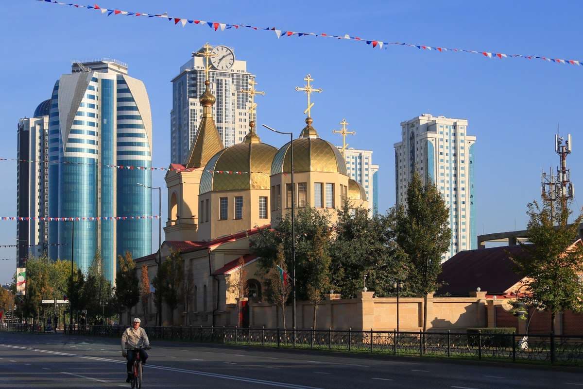 Храм Архангела Михаила — точка маршрута «Прогулка по Грозному»
