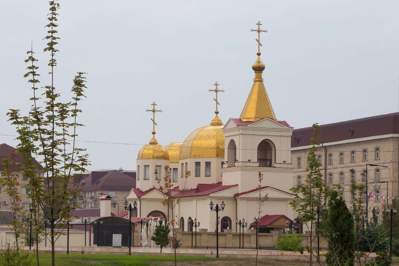 Храм Архангела Михаила — точка маршрута «Прогулка по Грозному»