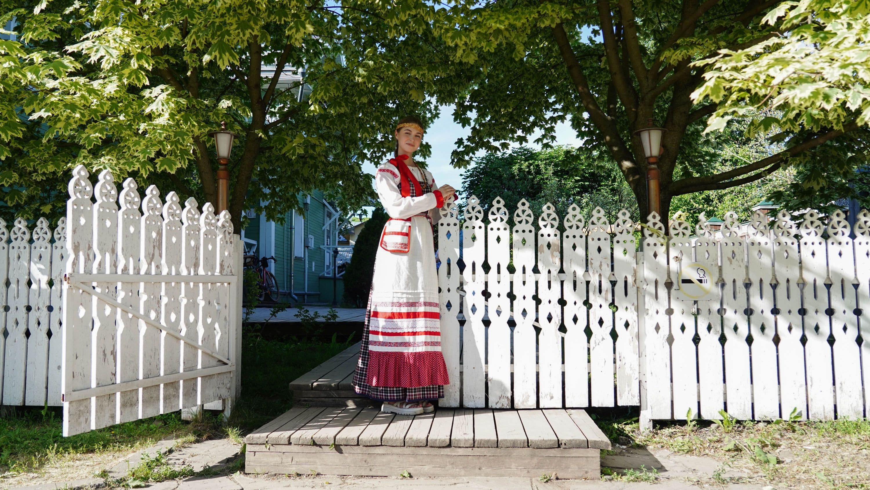 "Резной палисад" — точка маршрута «Из древнего городища в город Вологду»
