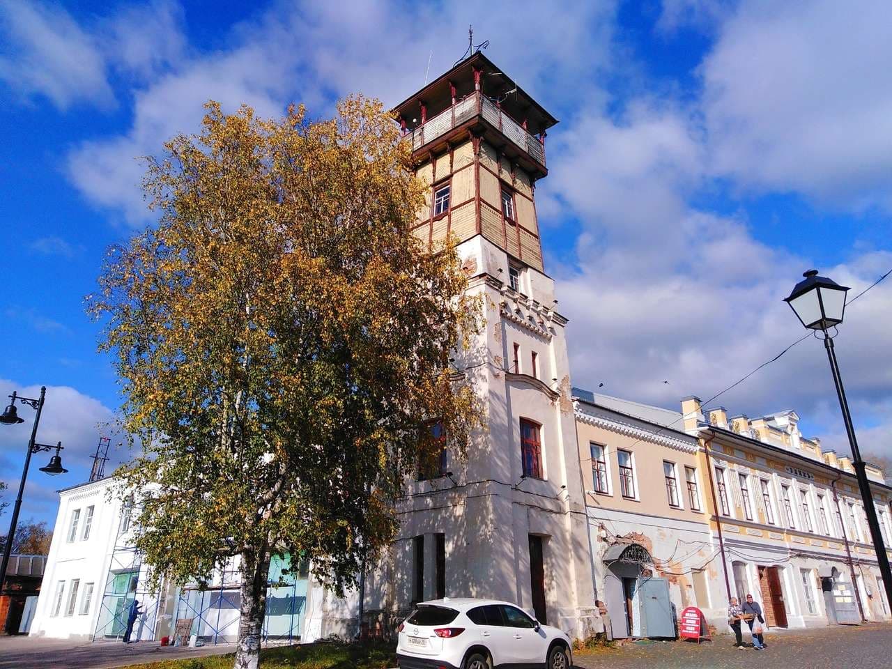 Смотровая площадка на пожарной каланче — точка маршрута «Левый берег»