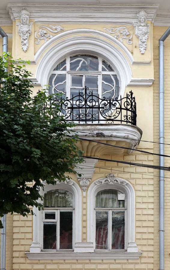 Главный дом усадьбы купца Лебедева — точка маршрута «Исторический центр Рязани»